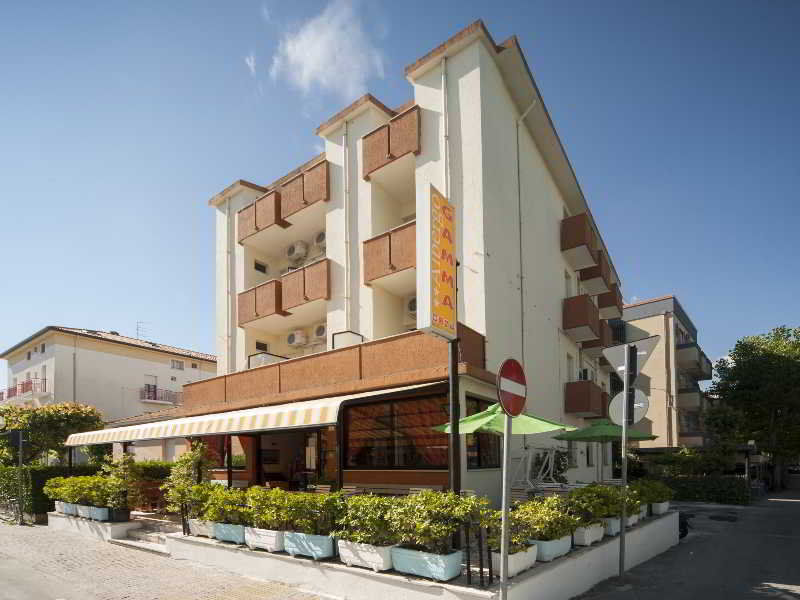 Hotel Rosa Rímini Exterior foto